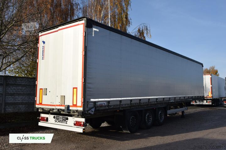 Atvērta puspiekabe ar brezentu SCHMITZ CARGOBULL SCS24/L Varios