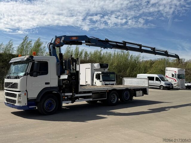 Plateau de chargement Volvo FM400 6X2 + PM32t/m X5 HYDR. EURO5