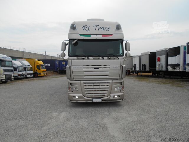Avolavetta pressupeitolla DAF XF 105.460 6x2 CENTINA + SPONDA