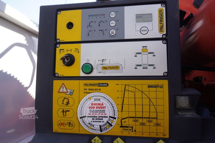 Platform HDS-szel Renault C380 / 6x4 / HDS Palfinger PK 18002-EH 6