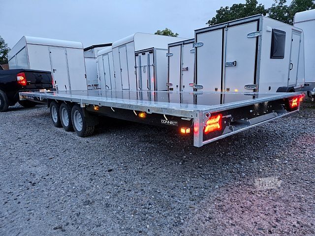 Automobilių priekaba Brian James Trailers 600x243cm Plateau 3500kg Tridem 476-