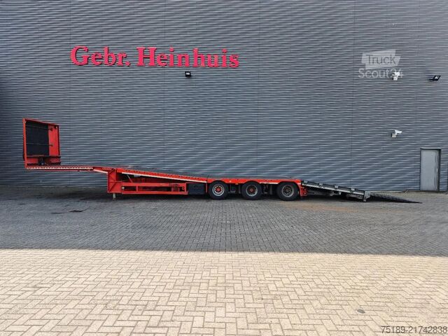 Semi low-loader Meusburger MTS-3 Bridge Ramp Winch!
