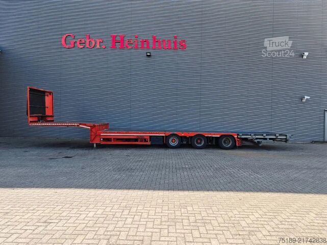 Semi low-loader Meusburger MTS-3 Bridge Ramp Winch!