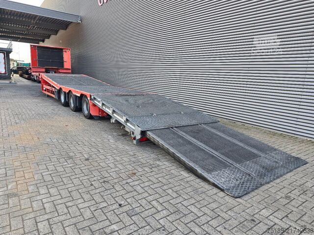 Semi low-loader Meusburger MTS-3 Bridge Ramp Winch!