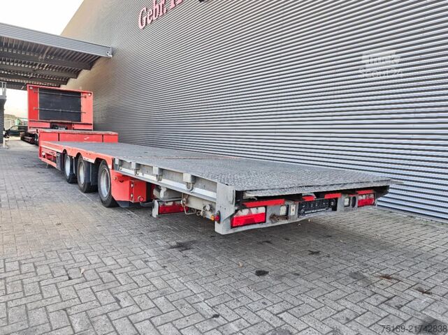 Semi low-loader Meusburger MTS-3 Bridge Ramp Winch!