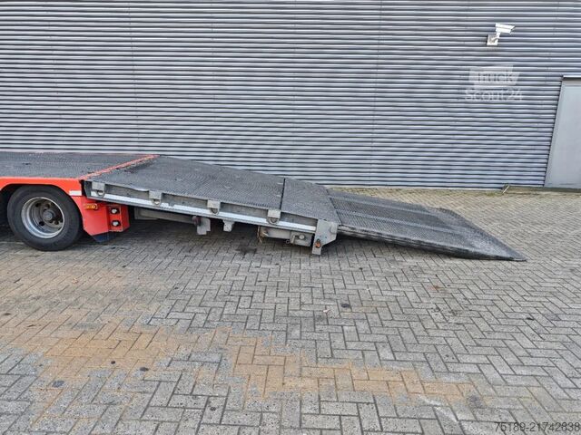 Semi low-loader Meusburger MTS-3 Bridge Ramp Winch!