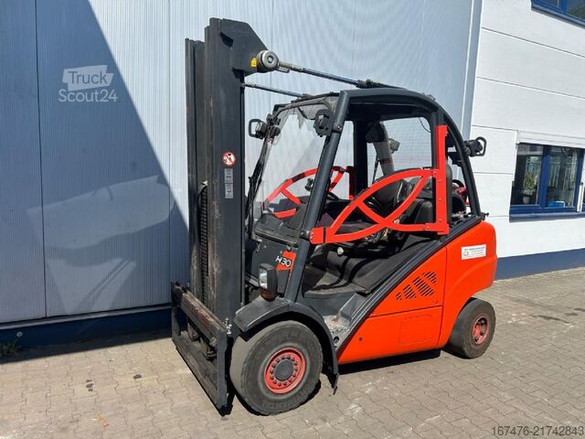 Etukuormaaja trukki Linde H30T-01