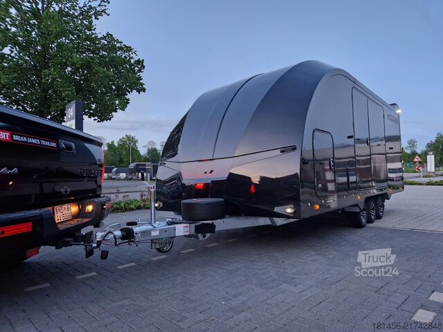 Autotransporter Anhänger Brian James Trailers Race Transporter 397 RT 7 direkt