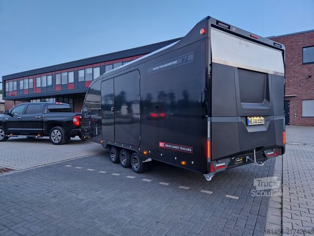 Autotransporter Anhänger Brian James Trailers Race Transporter 397 RT 7 direkt