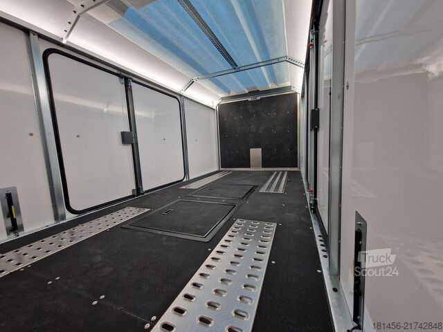 Autotransporter Anhänger Brian James Trailers Race Transporter 397 RT 7 direkt