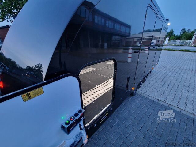 Autotransporter Anhänger Brian James Trailers Race Transporter 397 RT 7 direkt
