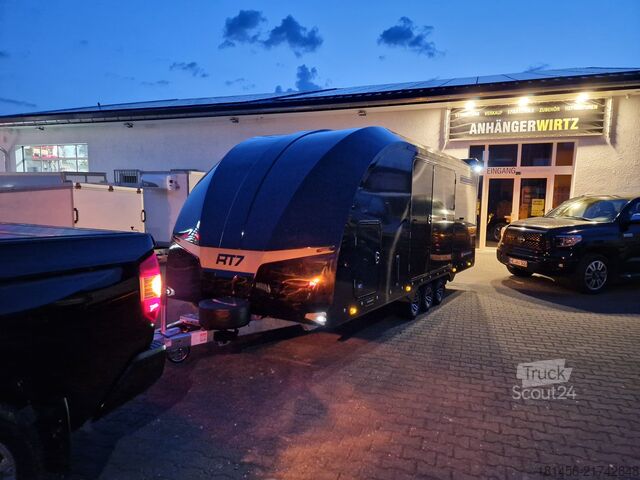 Autotransporter Anhänger Brian James Trailers Race Transporter 397 RT 7 direkt