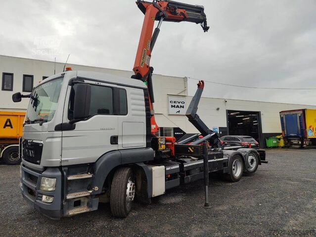 Haakarmsysteem MAN TGS 26.320 Container Palift Kraan Palfinger PK1...