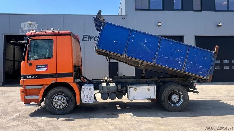3-puoleinen kippauslaite Mercedes-Benz Actros 1831 (EPS / V6 / GRAND PONT / BIG AXLE /...
