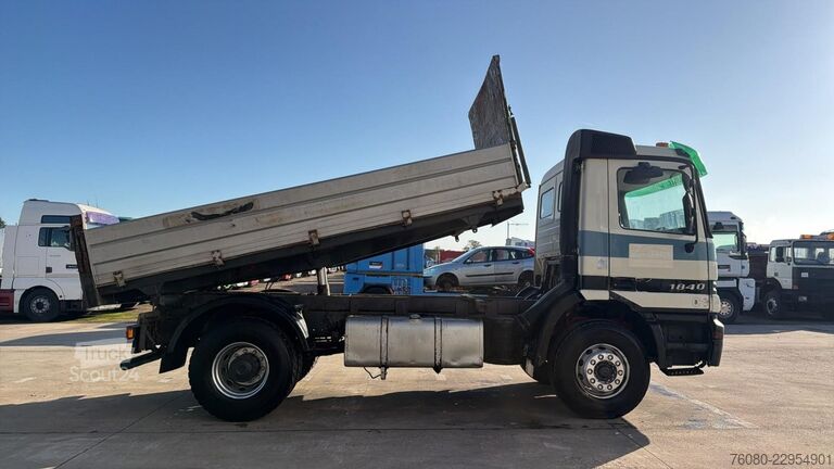 3-zijdenkipper Mercedes-Benz Actros 1840 (LAMES / STEEL SUSPENSION / V6 / MP...