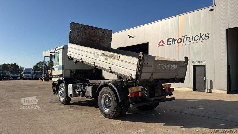 3-zijdenkipper Mercedes-Benz Actros 1840 (LAMES / STEEL SUSPENSION / V6 / MP...