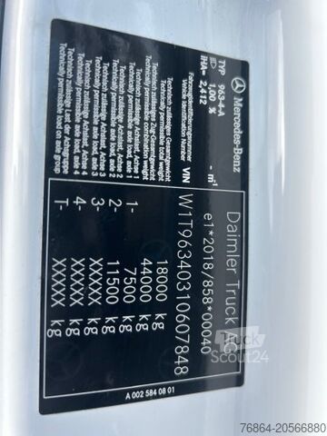 Cap tractor standard MERCEDES-BENZ 1851 GIGASPACE, RETARDER,  MIRROR-CAM, E6