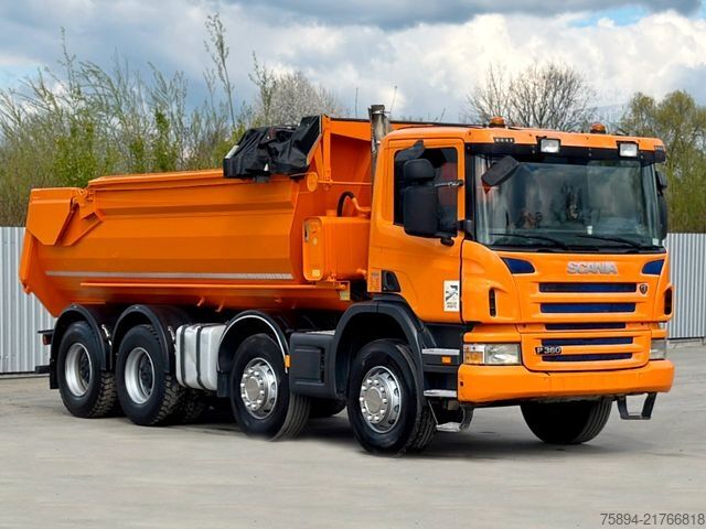 Wywrotka SCANIA P360 Kipper * 8x4 * TOPZUSTAND !