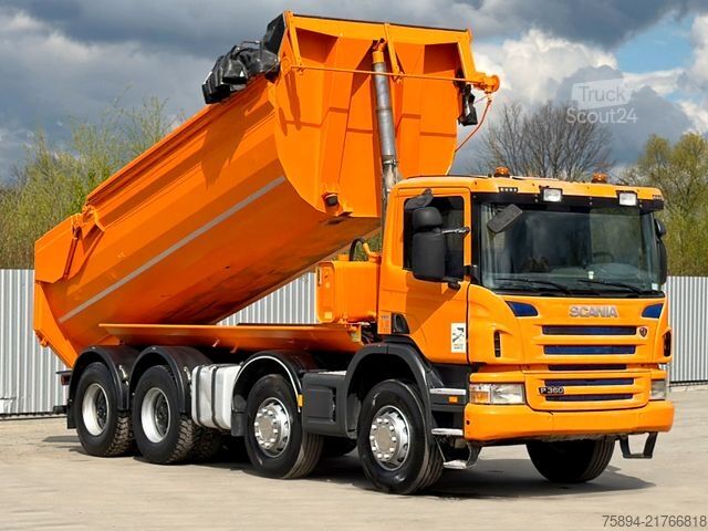 Wywrotka SCANIA P360 Kipper * 8x4 * TOPZUSTAND !