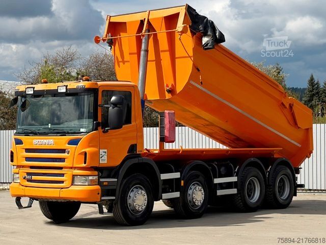 Wywrotka SCANIA P360 Kipper * 8x4 * TOPZUSTAND !