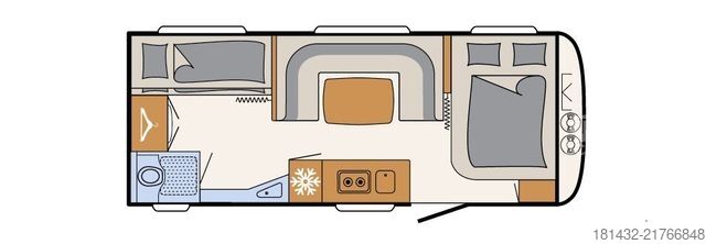 Campingvogn DETHLEFFS Dethleffs Camper 540 QMK