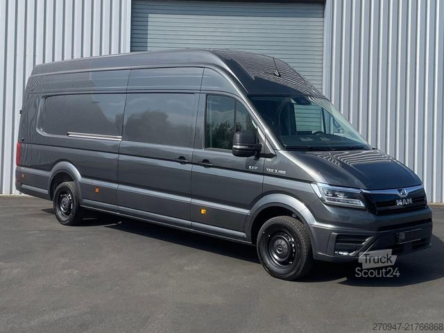 Høy tak varebil MAN TGE 3.180 Kasten L5H4 4x4 ACC LED STANDHZ NAV