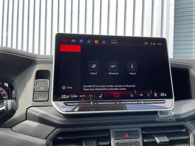 Høy tak varebil MAN TGE 3.180 Kasten L5H4 4x4 ACC LED STANDHZ NAV