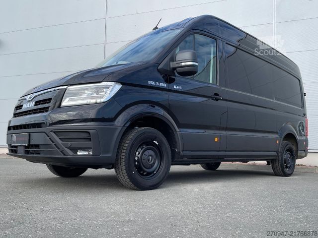 Varebil MAN TGE 3.180 L3H3 Kasten 4x4 STANDHZ ACC LENKRADHZ