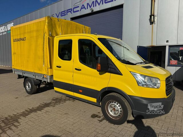 Plattformsskåpbil dubbelhytt Ford Transit **AIRCO-114KW**