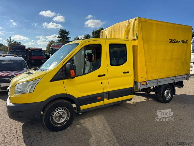 Plattformsskåpbil dubbelhytt Ford Transit **AIRCO-114KW**