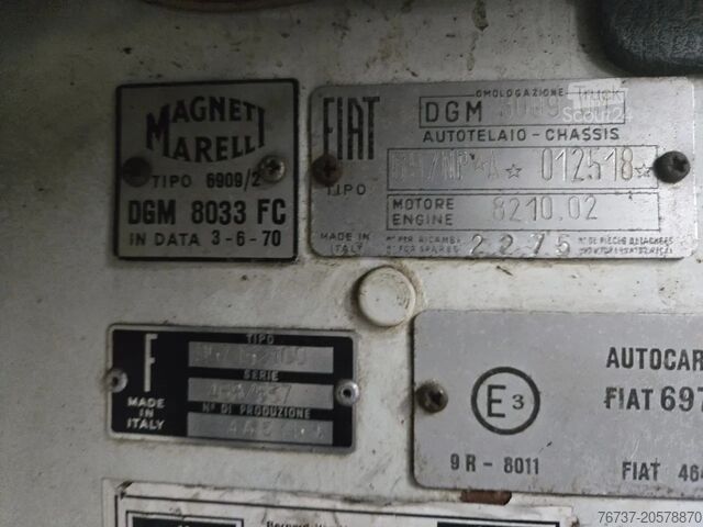 مركبة الاسترداد Iveco FIAT 697NP **ABSCHLEPPWAGEN-RECOVERYTRUCK-2X WI...