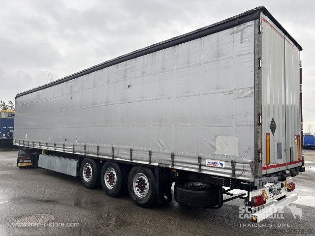 Brandalı açık yarı römork Schmitz Cargobull Semitrailer Curtainsider Standard