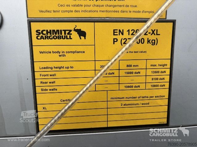 Otevřený návěs s plachtou Schmitz Cargobull Semitrailer Curtainsider Standard