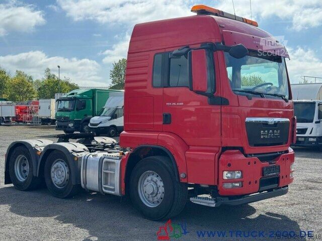 Smags autotransports MAN TGS 26.440 XL Haus 6x4 Kipphydraulik Klima Bett