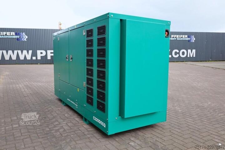 Agregado Cummins C220D5EQS UNUSED, Declaration of Conformity, Diese