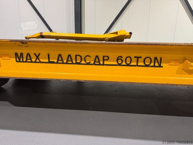 Plattformanhänger Buiscar Industrial Drawbar Trailer 60 Tons 4-8