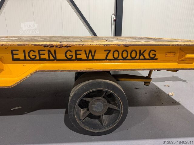 Plattformanhänger Buiscar Industrial Drawbar Trailer 60 Tons 4-8
