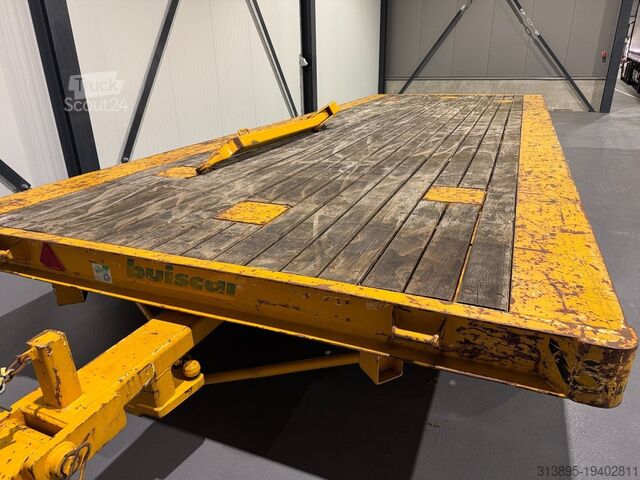 Plattformanhänger Buiscar Industrial Drawbar Trailer 60 Tons 4-8