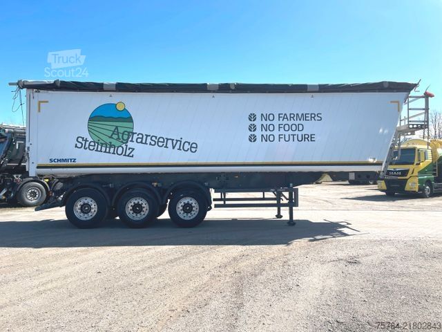 Tiptrailer SCHMITZ CARGOBULL 52m³ Kippauflieger/Pendelklappe/Alufelgen/GMP