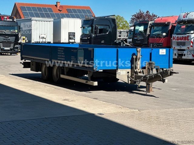 مقطورة ACKERMANN-FRUEHAUF Z-PA-F13,5/6,4 Pritsche f. Glastransport