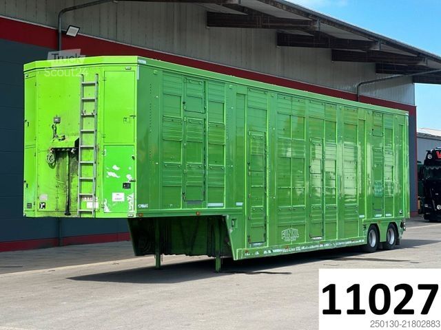 Semirremolque para ganado Finkl MultiLiner XXL/VSE/Ladelift/Tränke/Hubdach