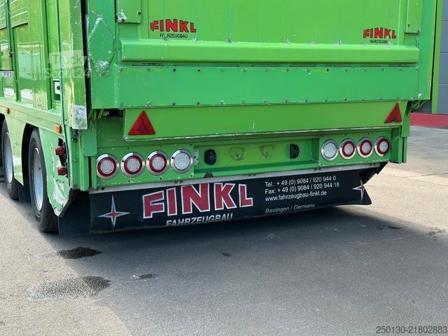 Semirremolque para ganado Finkl MultiLiner XXL/VSE/Ladelift/Tränke/Hubdach