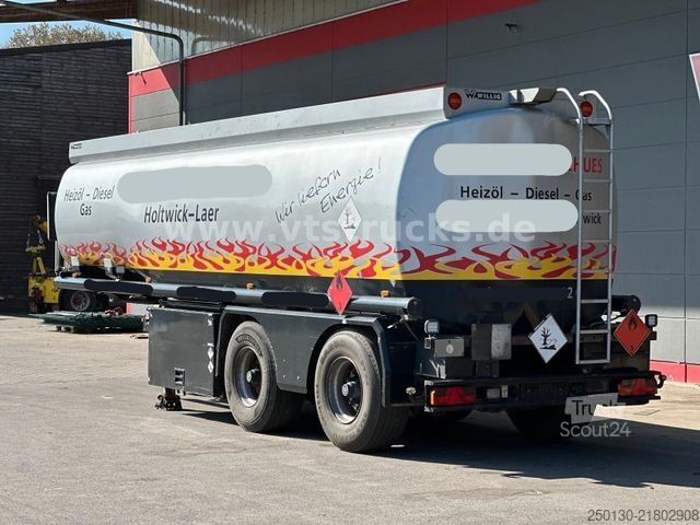 Tankoplegger  WILLIG 4 Kammern Tanker/Diesel/TRIDEC/SENING 33