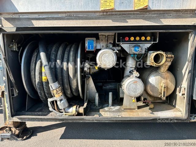 Tankoplegger  WILLIG 4 Kammern Tanker/Diesel/TRIDEC/SENING 33