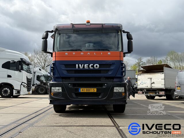 Iveco Stralis 270 CNG • Smetiarske vozidlo FAUN Variopress • Automat • Euro 5 • 270 k Iveco Stralis 270 CNG •  Vuilniswagen FAUN variopress...