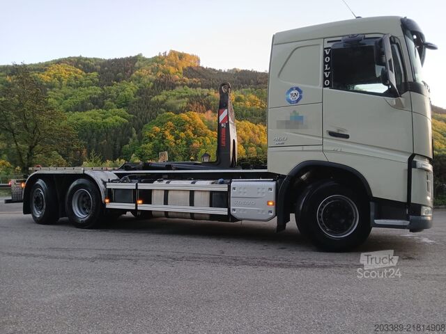 Hákový nosič kontejnerů Volvo FH460/LIFT-LENK/MUTLTILIFT 21T/ADR/TOP