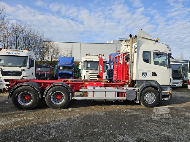 Roll-off kipper SCANIA R560LB6X4HNB JOAB L20 Luft/Luft