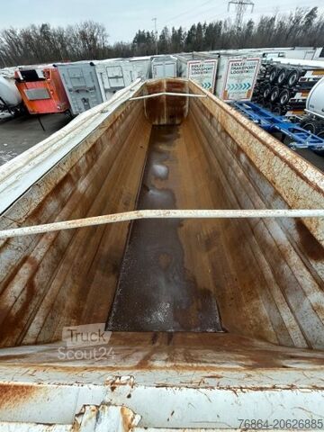 Tiptrailer MEGA SCHROTT-KIPPMULDE, PORTALTüREN, SAF ACHSE, LIFTACHSE