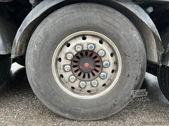 Semitrailer med walking floor KNAPEN K200/KT01 SCHUBBODEN, 6MM, LIFTACHSE, SAF-ACHSEN, ALU-FELGEN, ROLLPLANE