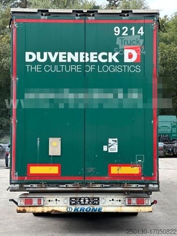 Auflieger mit Pritsche & Plane KRONE SD Pritsche + Plane Edscha-Verdeck